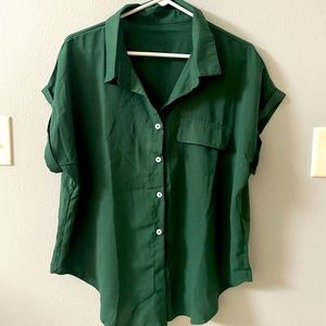 NWOT Shein button down top